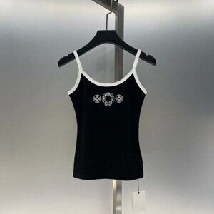 Chrome Hearts Classic Black Tank Top
